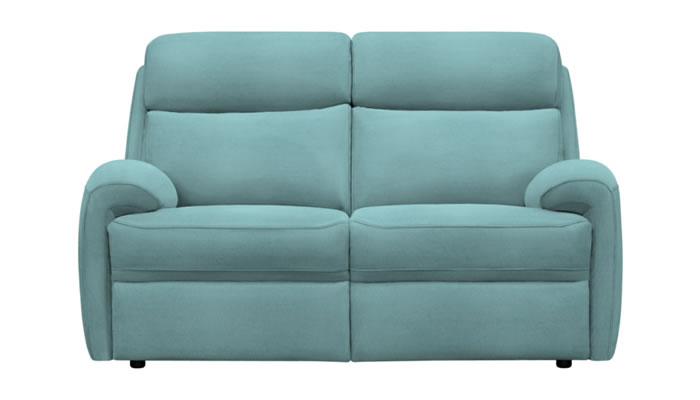 G Plan Hardy 2 Seater Sofa Plush Airforce